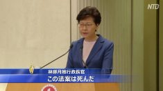 【動画ニュース】香港行政長官 当局の失敗を認める 「改正案は死んだ」