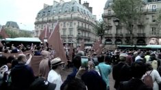 【動画ニュース】パリでも香港支持集会 親中共派が妨害