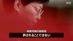 【動画ニュース】「辞任したい」香港行政長官の音声流出 記者会見では辞意否定
