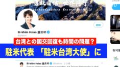 台湾駐米代表がTwitterの肩書きを「大使」に変更