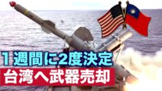 米国が一週間の間に台湾への2度の武器売却を決定【禁聞】
