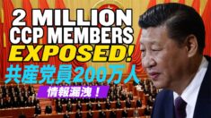中国共産党員200万人の情報漏洩【チャイナ・アンセンサード】Massive Leak Shows Chinese Communist Party’s Foreign Reach