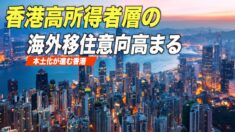 「香港国安法」施行後、高所得者層の海外移住傾向が高まる